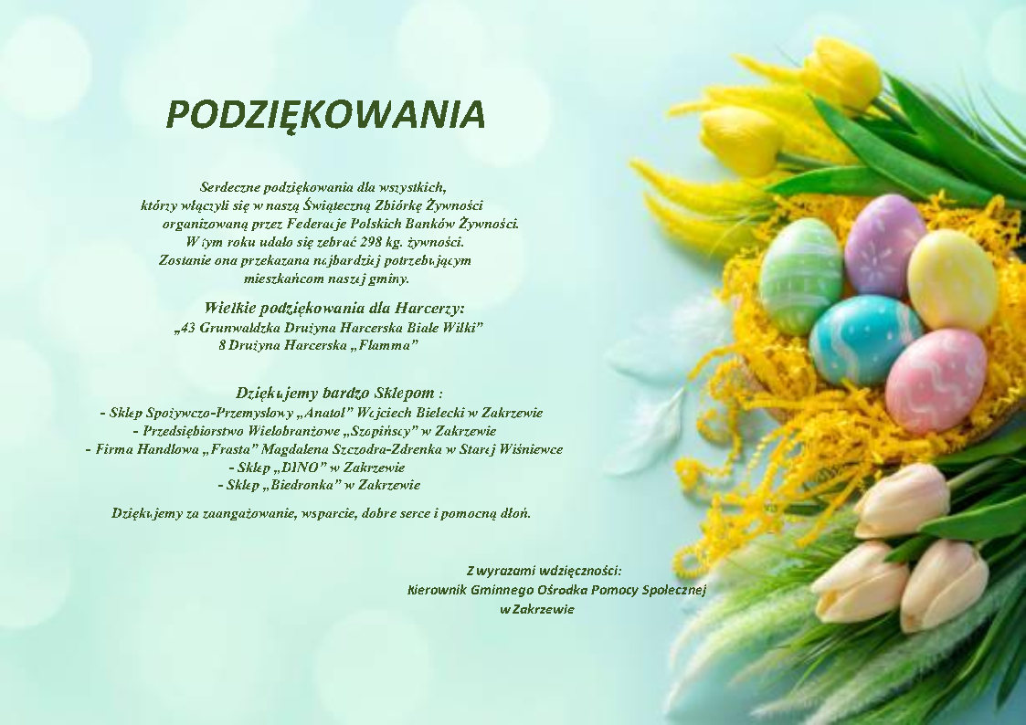 Pisanki tulipany i ta sama treść co poście